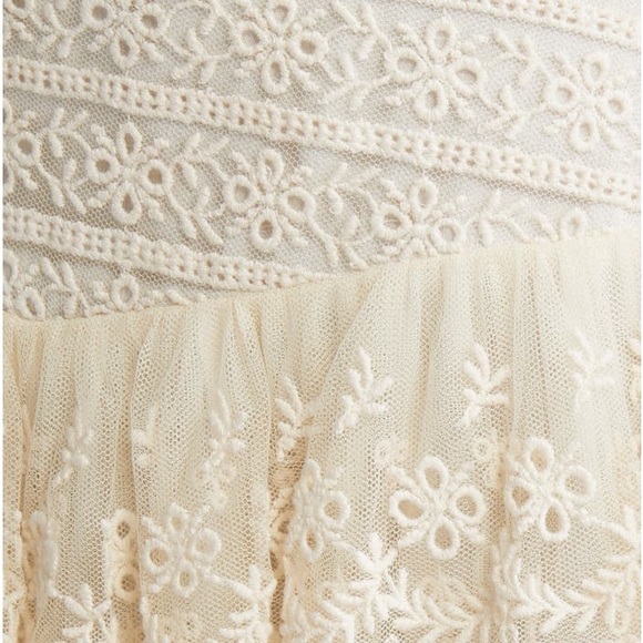 Limina Broderie Anglaise Tiered Miniskirt - Picture 6 of 7